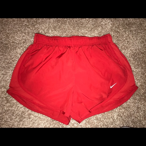 Nike Pants - Red Nike Dri-Fit Shorts